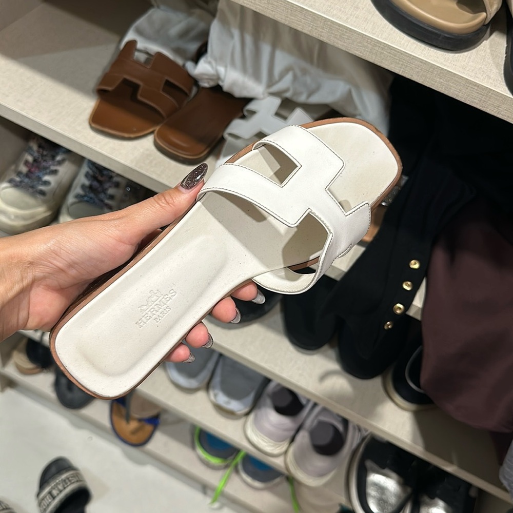 Hermes oran white